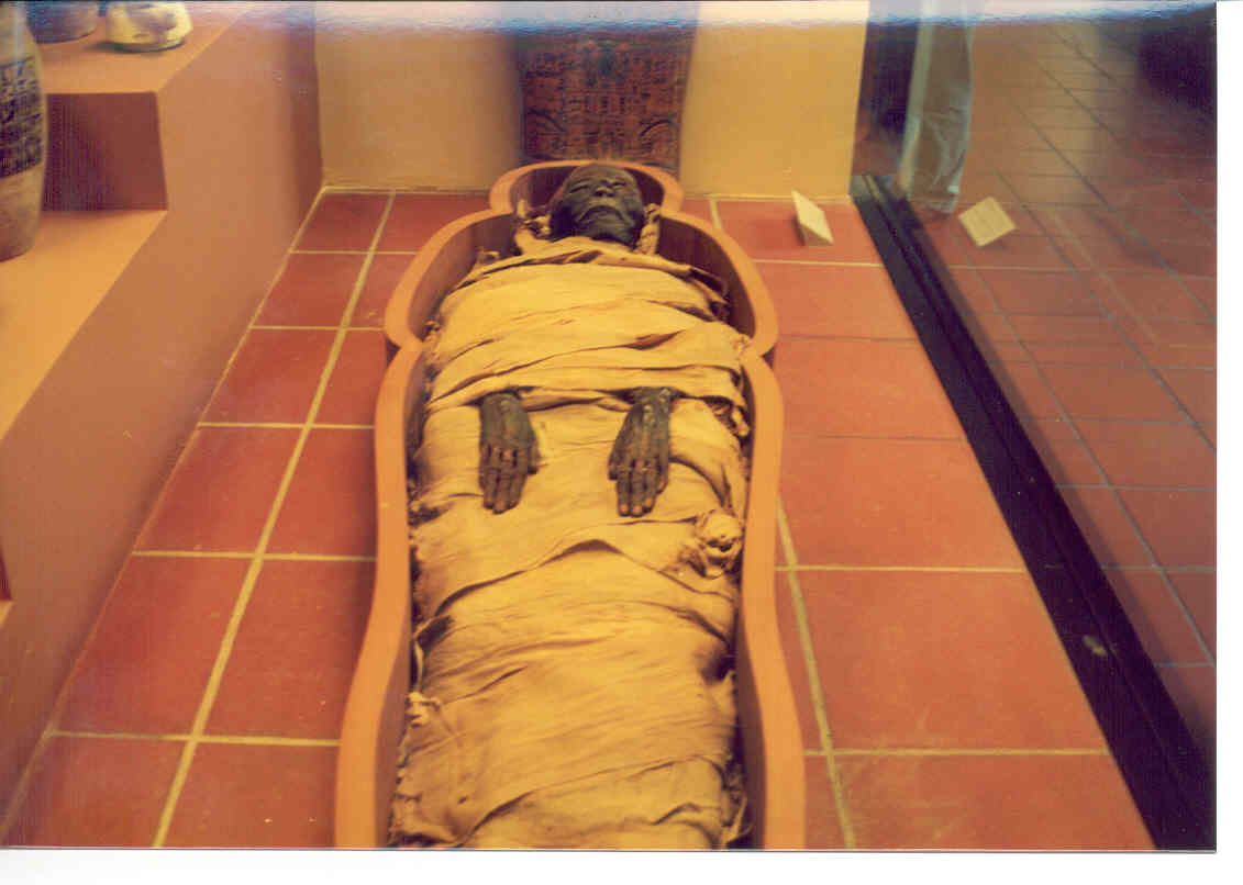 Mummy in the Vatican Museum