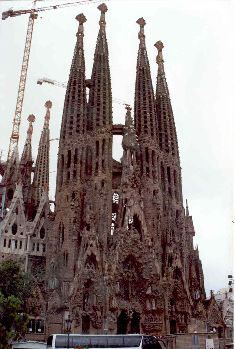 La Sagrada Fam&iacute;lia, Barcelona
