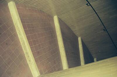 Tiled spiral ramp inside the St Peter's dome — St Peter's Basilica, Vatican City (21-27 May 2000)