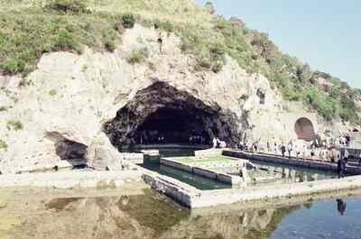 The vast sea cave Grotto of Tiberius — Gaeta & the coast, Italy (28 May - 3 June 2000)