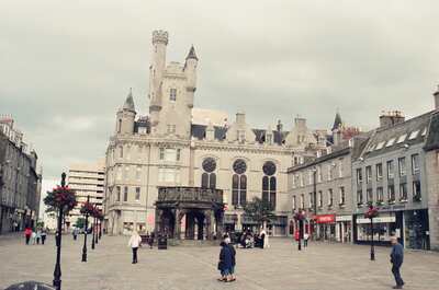 The Salvation Army Citadel on Aberdeen's Castlegate — Aberdeen, Scotland (late July - early August 2000)