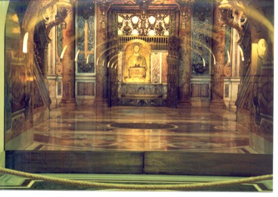 The Niche of the Pallia at St Peter's tomb — Vatican City (21-27 May 2000)