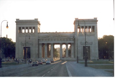 The Propylaea gateway on Konigsplatz — Munich, Germany (18-19 June 2000)