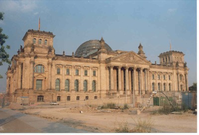 The Reichstag in evening light — Berlin, Germany (20-22 June 2000)